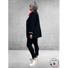 Only-M Sporty Travel Pique Broek 7/8 Navy